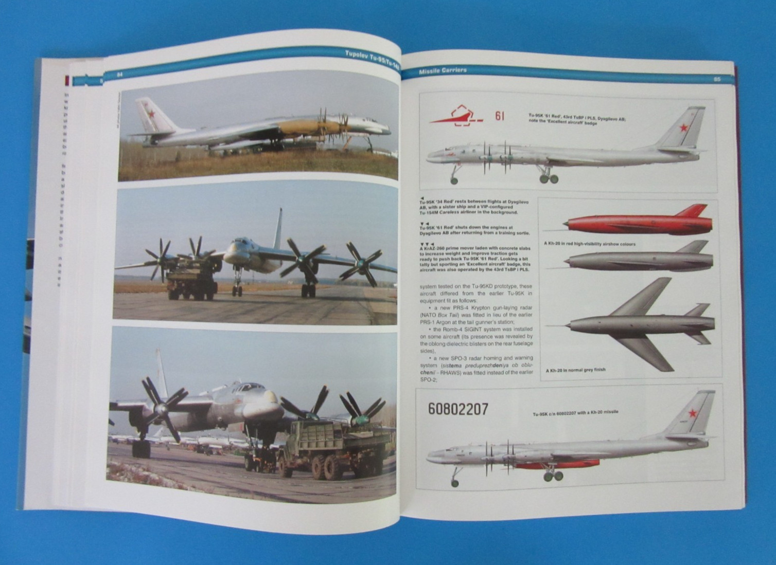 Tupolev Tu-95/Tu-142 (Famous Russian Aircraft) HC Book By Gordon and Komissarov