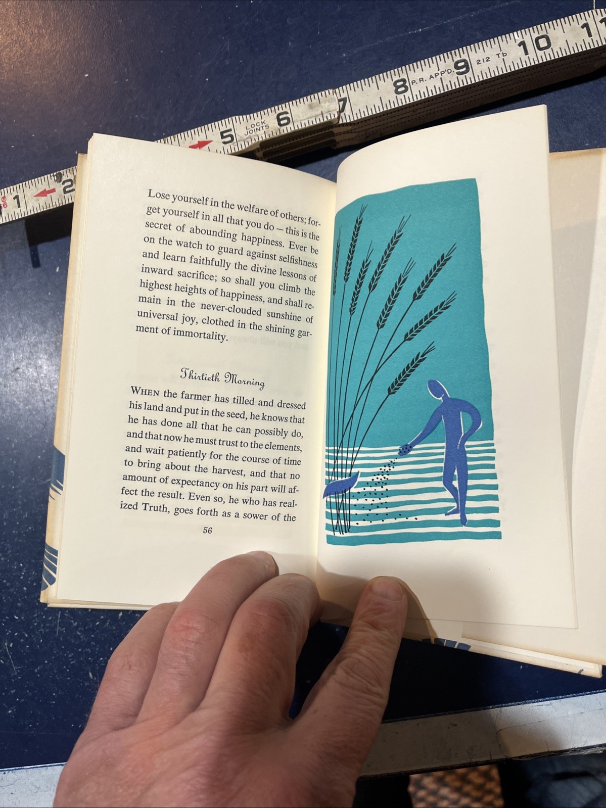 Morning And Evening Thoughts By James Allen 1966 1st Ed HC – Reflections On Life