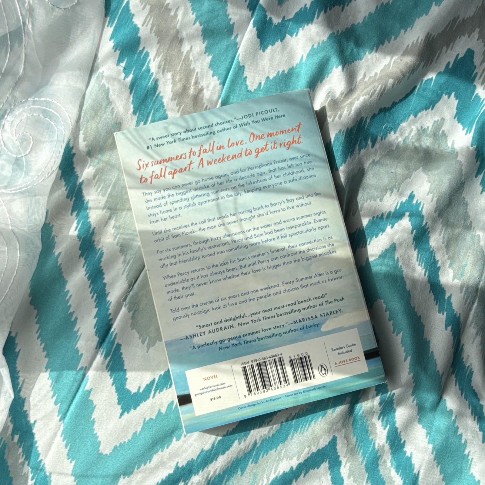 Carley Fortune Every Summer After Paperback Novel Fiction Romance Penguin Books