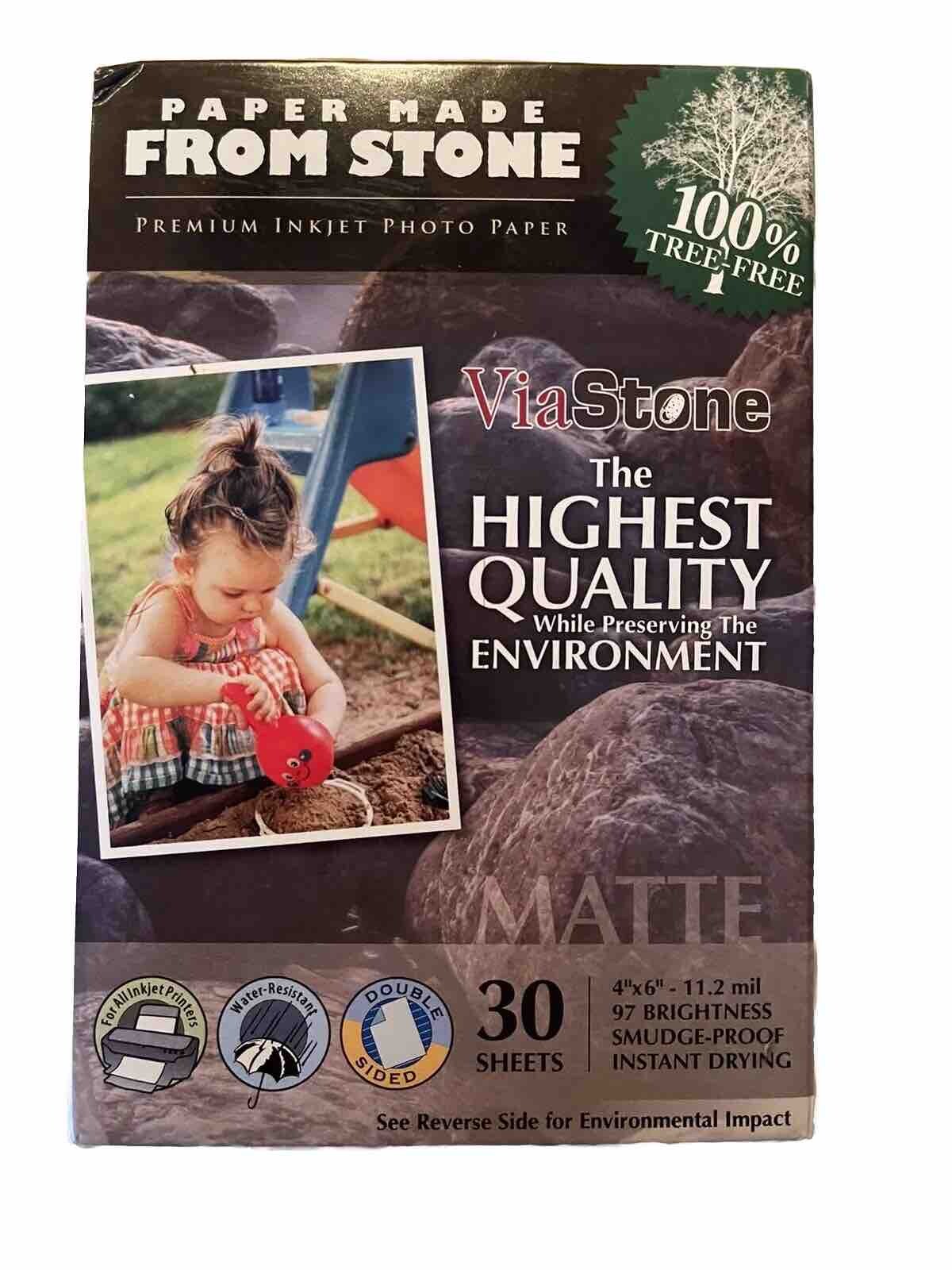 60 Sheets Eco Friendly Premium Inkjet 4″ x 6″ Photo Paper Matte Finish (2 PACK)