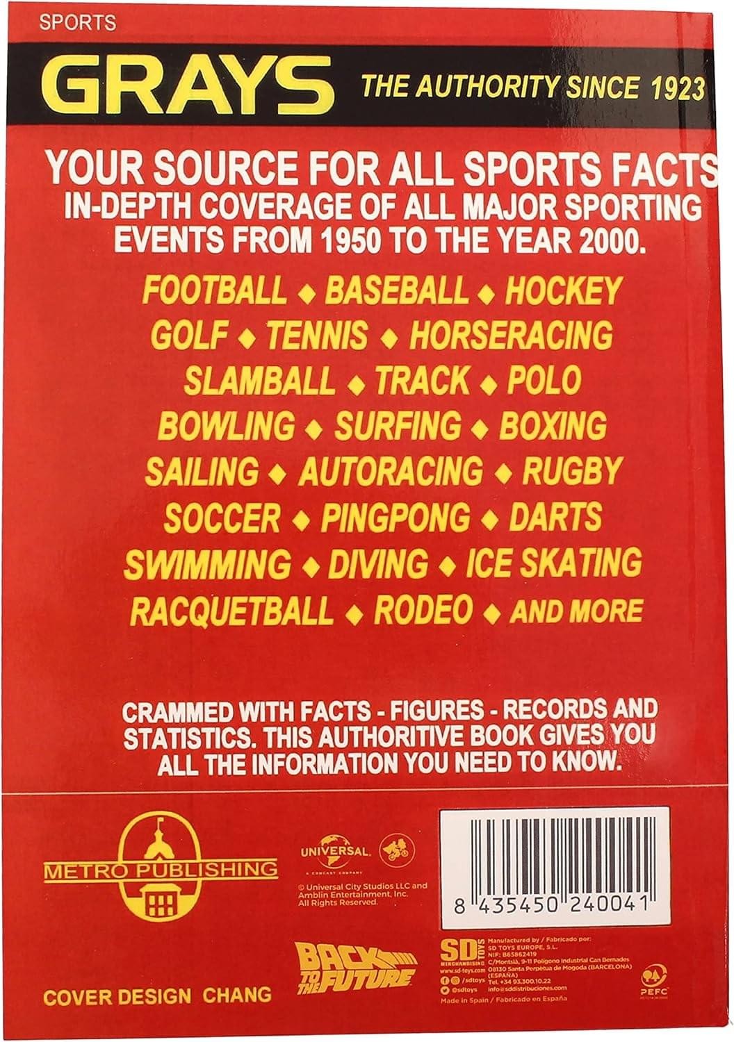 Back To The Future “Gray’s Sports Almanac” Notebook
