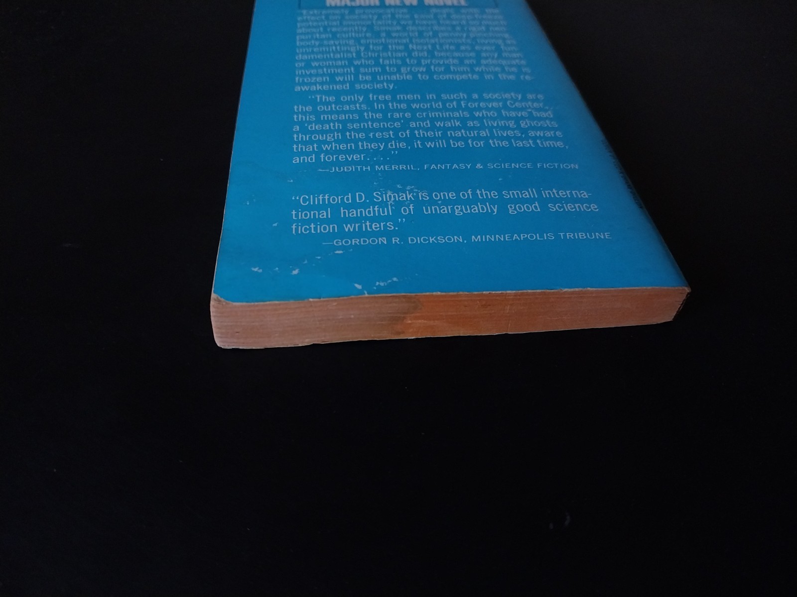 Clifford D. Simak – Why Call Them Back From Heaven? – Ace First Printing 1968