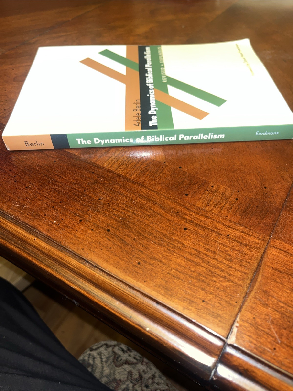 The Dynamics of Biblical Parallelism Adele Berlin Very Good Paperback A9