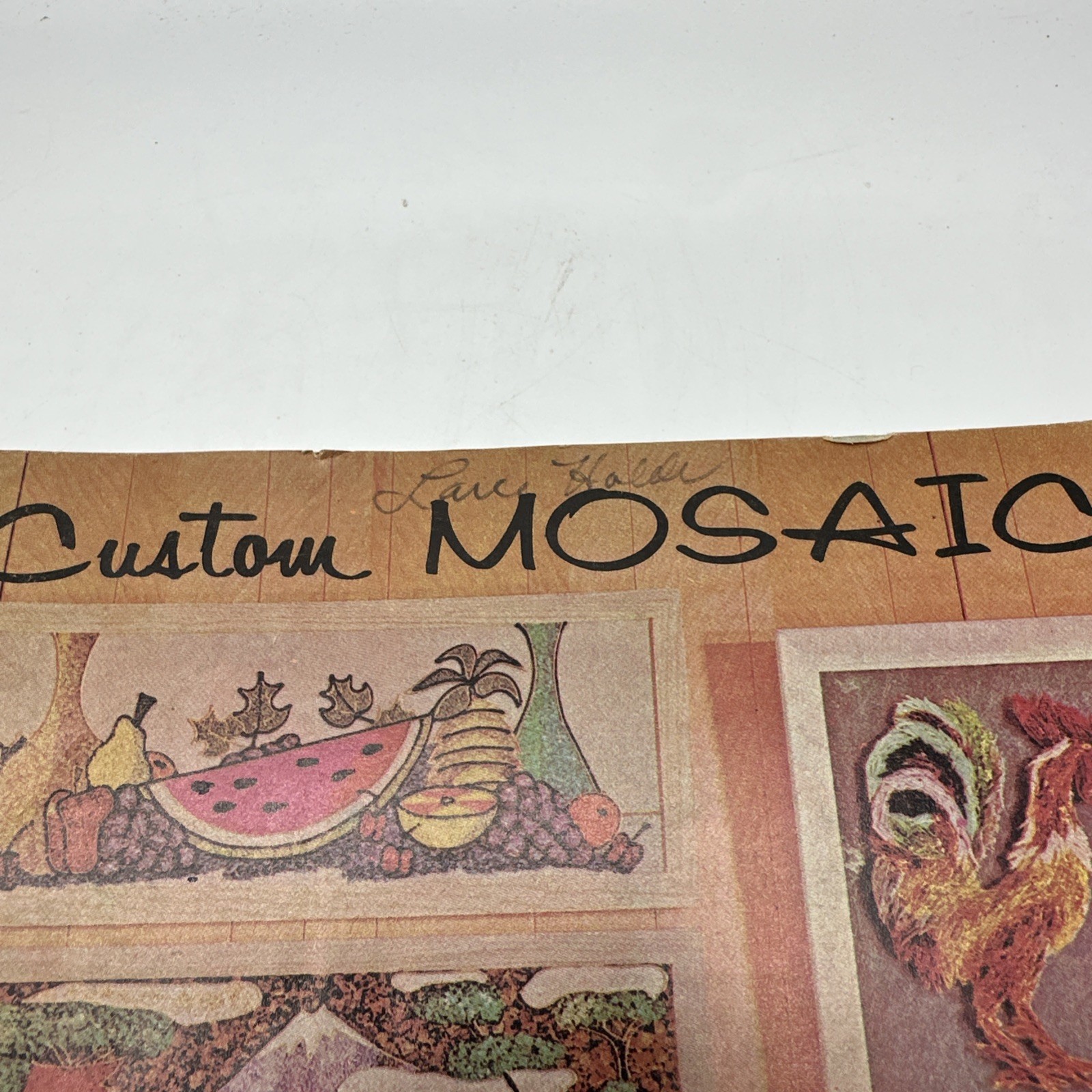Custom Mosaics By Handicrafts For Fun Library HP-162 16 Pages