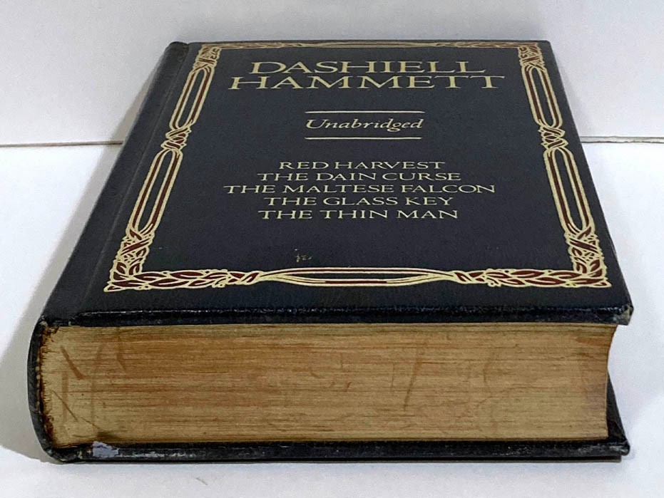 THE NOVELS OF DASHIELL HAMMETT 5-in-1 Hardcover RED HARVEST THIN MAN DAIN CURSE+