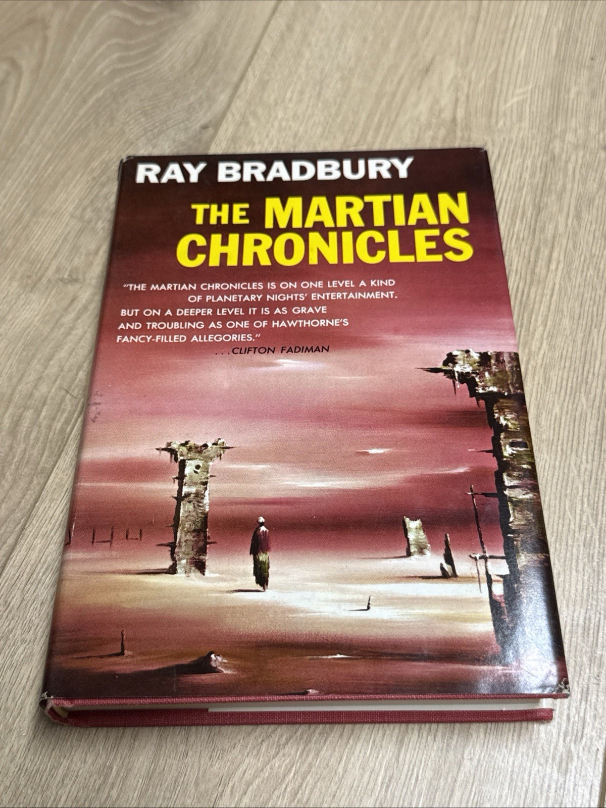 The Martian Chronicles By Ray Bradbury Hardcover Sci-fi Novel 1958