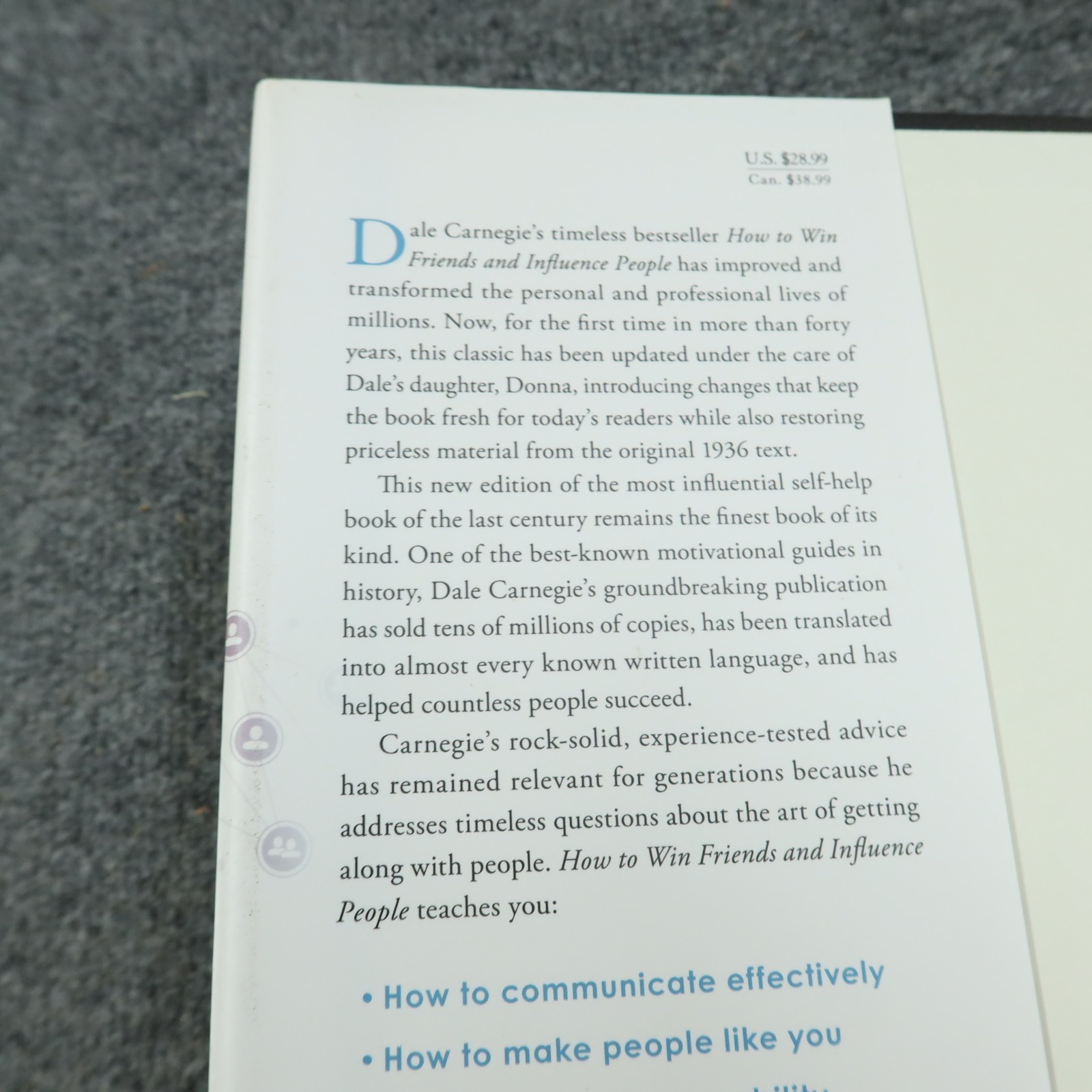 How to Win Friends and Influence People: Updated Dale Carnegie Hardcover
