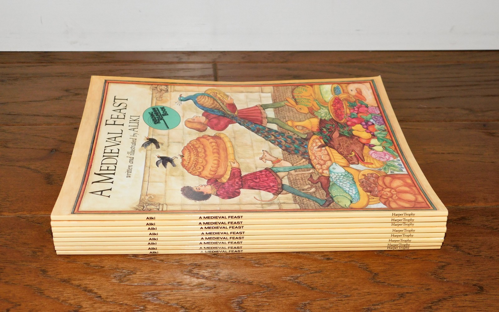 LOT 8 A Medieval Feast Aliki Reading Rainbow Children Book Age 4-8 Homeschool