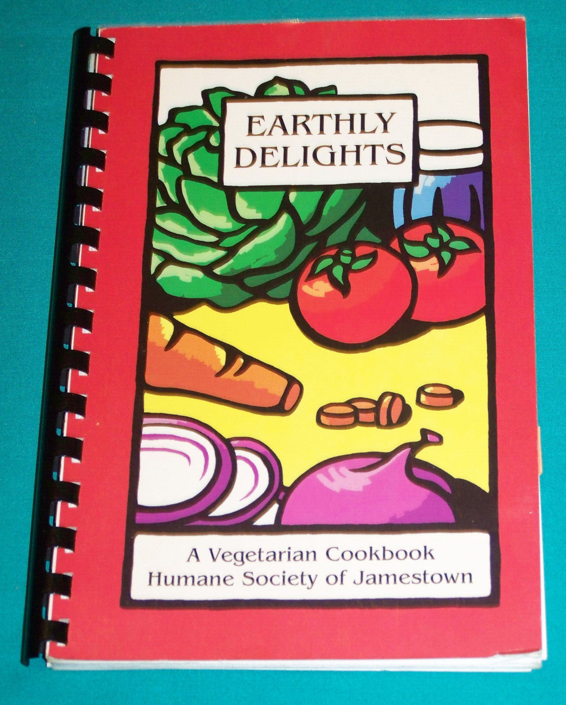 A Vegetarian Cookbook Humane Society of Jamestown RI Cookbook 2002 Rhode Island