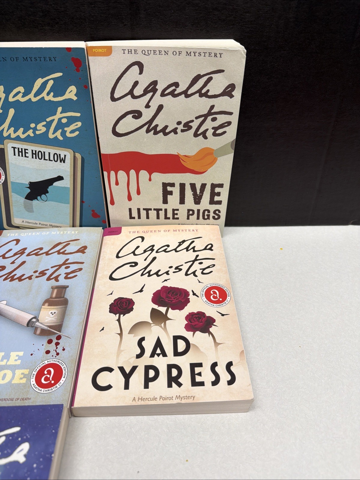 Agatha Christie Paperback Book Lot- 7 Books