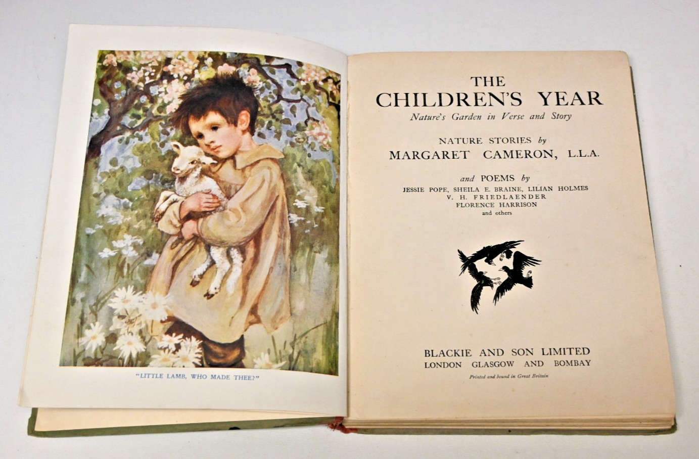 The Children’s Year Blackie & Son Limited 1922 Illustrated Hard Cover