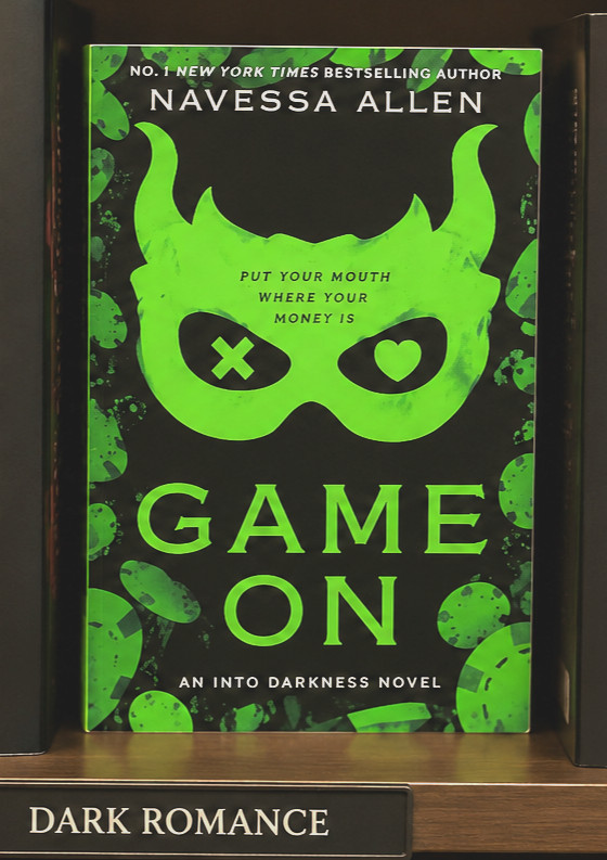 Game On: An Into Darkness Novel Navessa Allen Paperback Fiction Book 2026 NEW