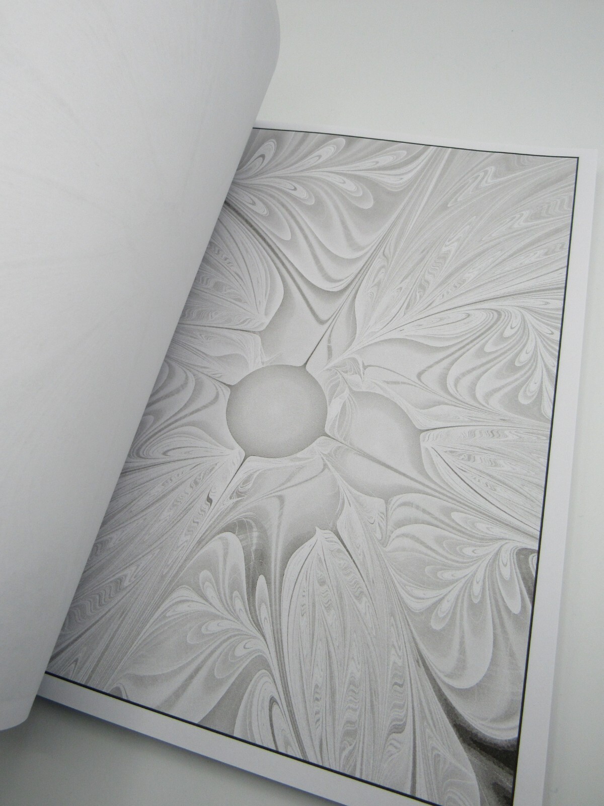 Abstract Challenge-2 Grayscale Coloring Book for Adults: 44 Coloring Pages