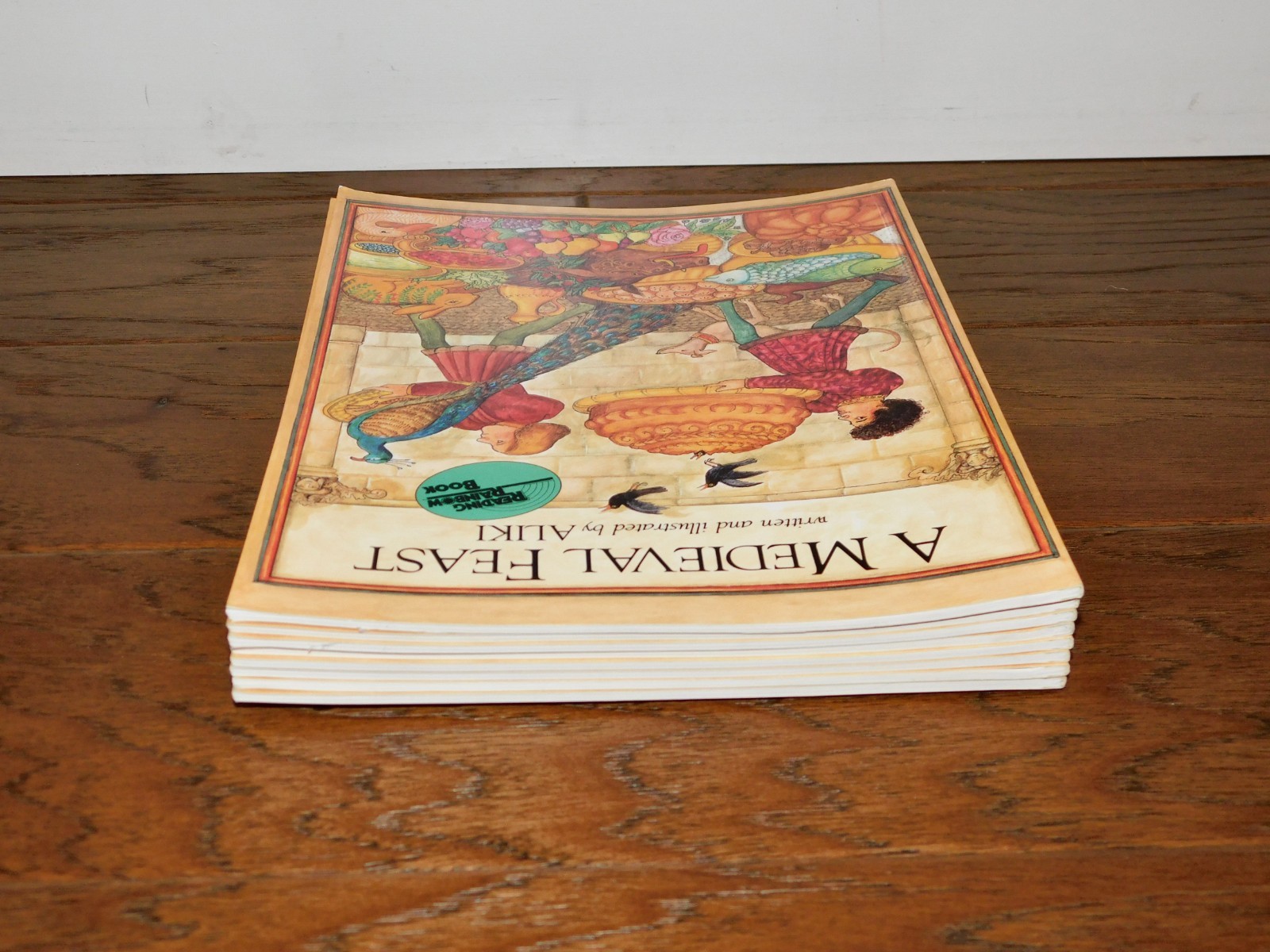 LOT 8 A Medieval Feast Aliki Reading Rainbow Children Book Age 4-8 Homeschool