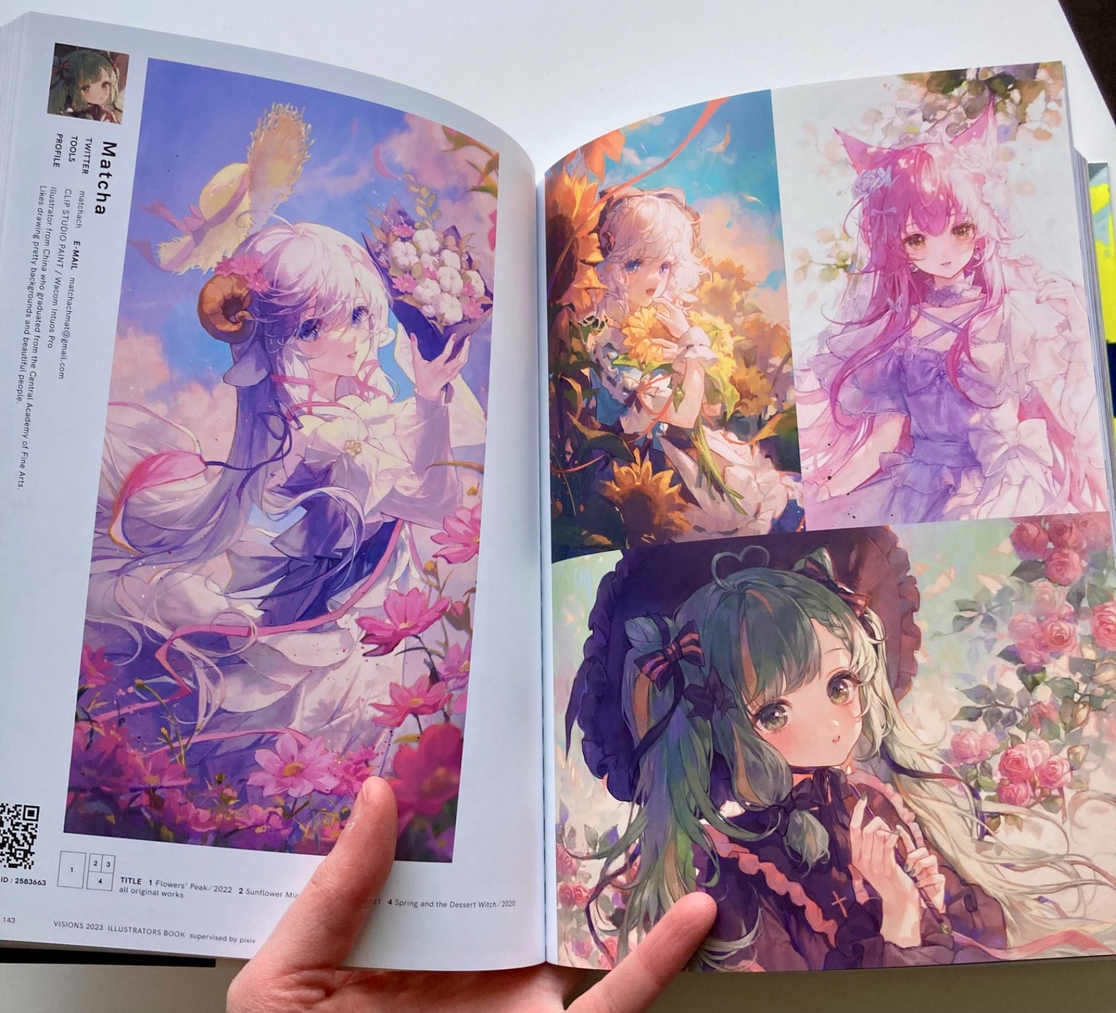 Pixiv Visions 2023 Illustrators Art Book Mika Pikazo English Japanese US Seller