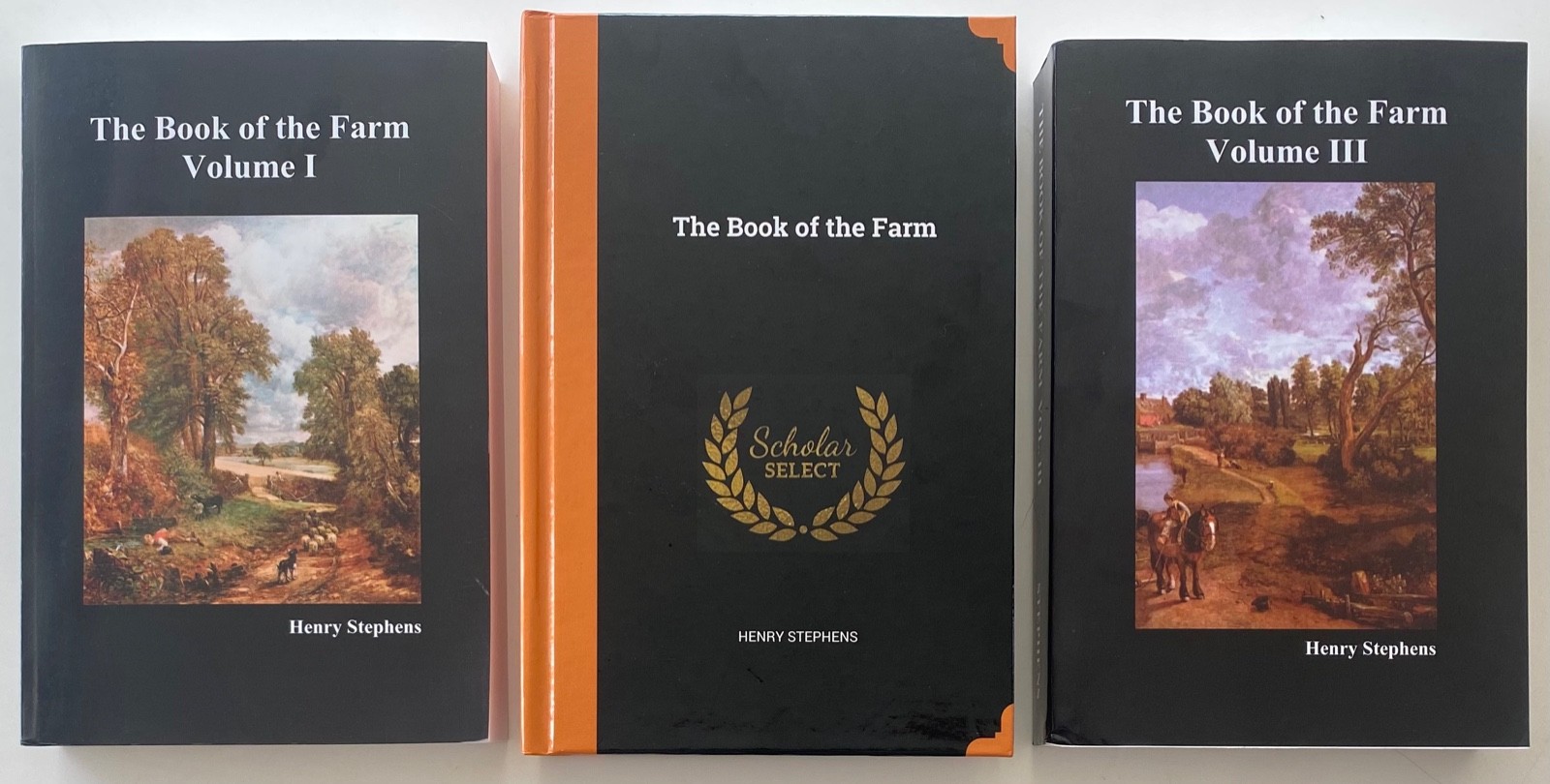 The Book of the Farm by Henry Stephens : Three Volumes : EXCELLENT