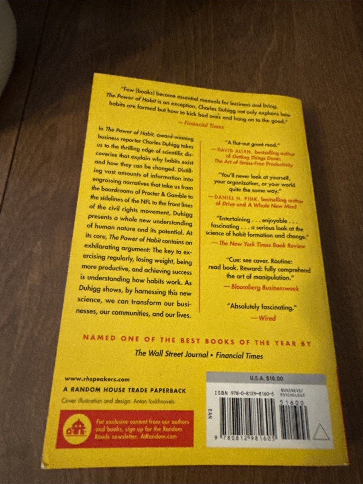 Power of Habit : Why We Do What We Do in Life and Business by Charles Duhigg