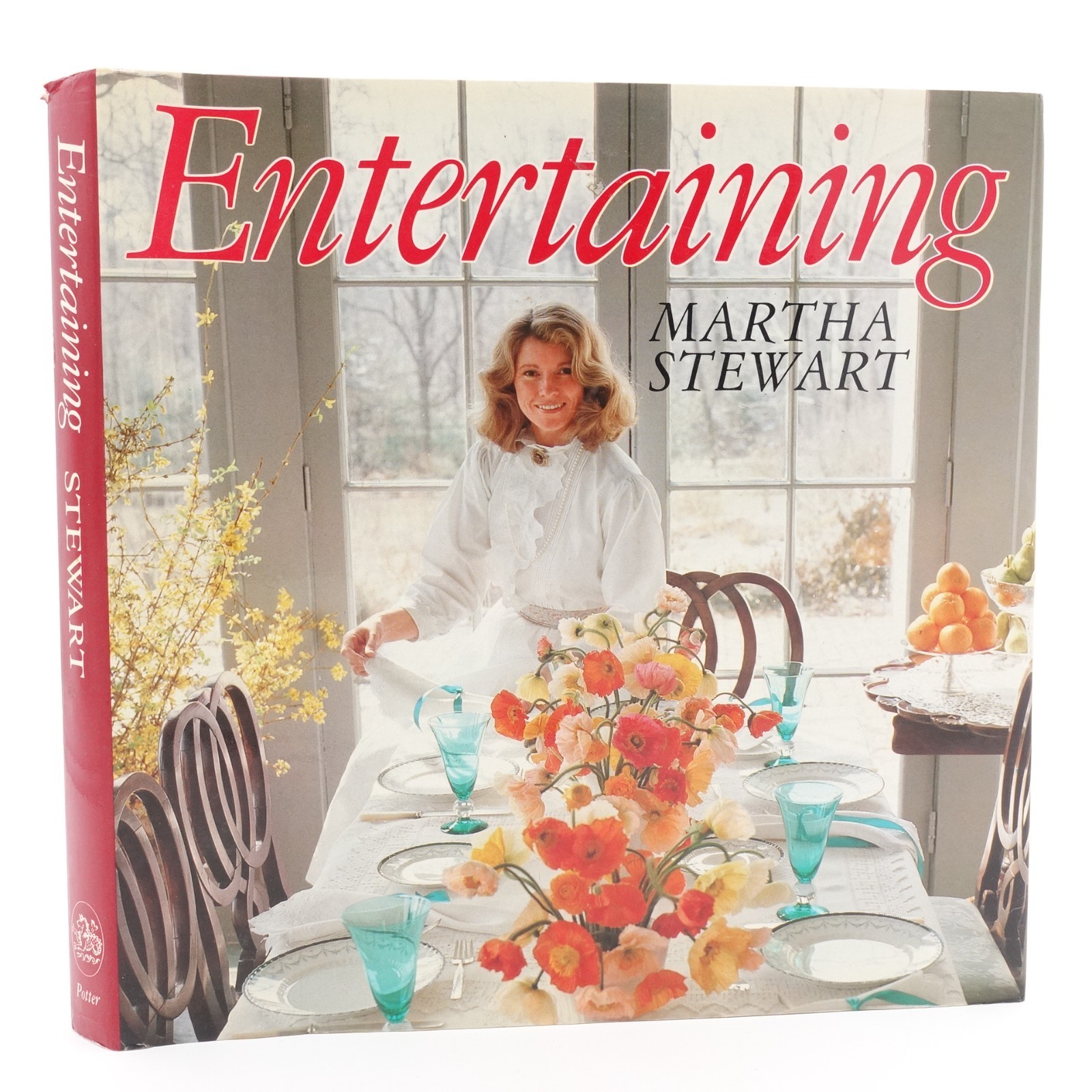 Entertaining by Martha Stewart 1982 1st Edition HB DJ 22nd Printing VGUC