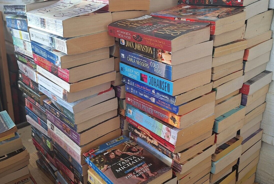 Lot of 50 Romance Paperback Books – Free Shipping