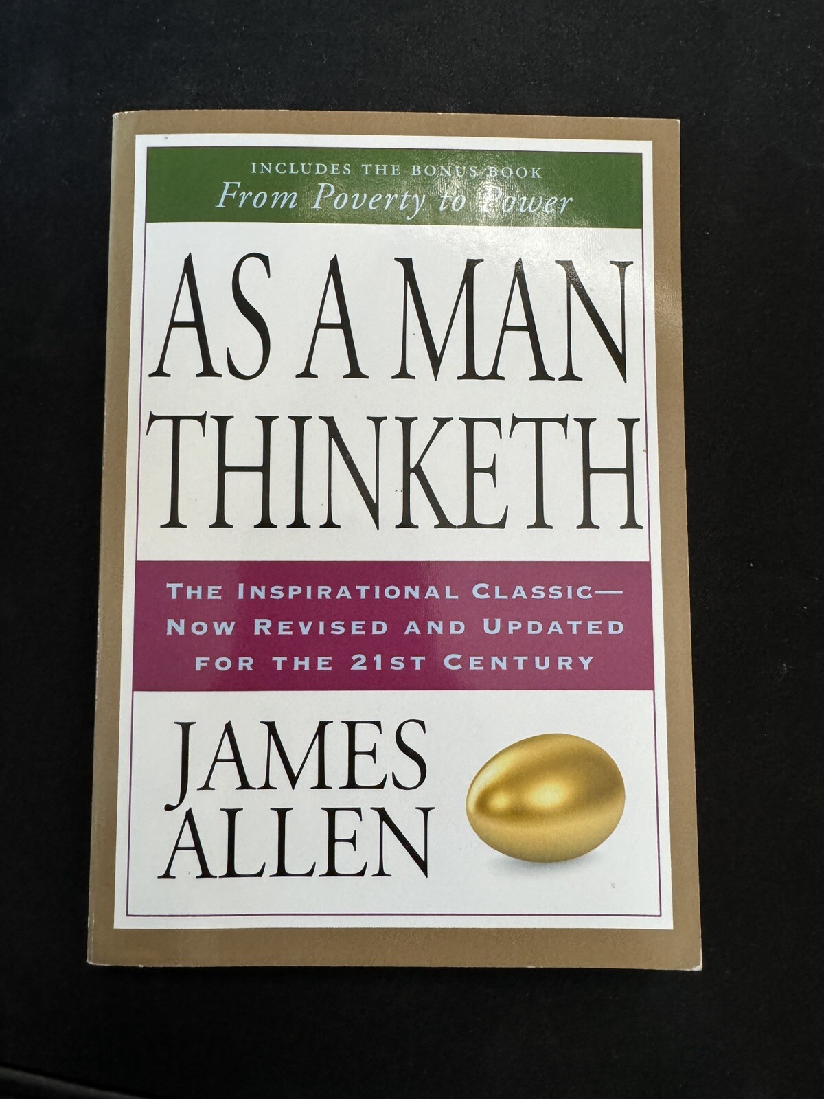 As a Man Thinketh by James Allen
