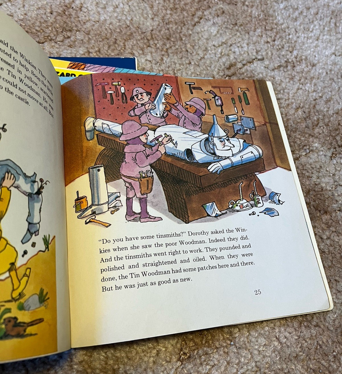 Lot Of 6 Vintage Troll Associates Children’s Books Wizard Of Oz Puss Henny