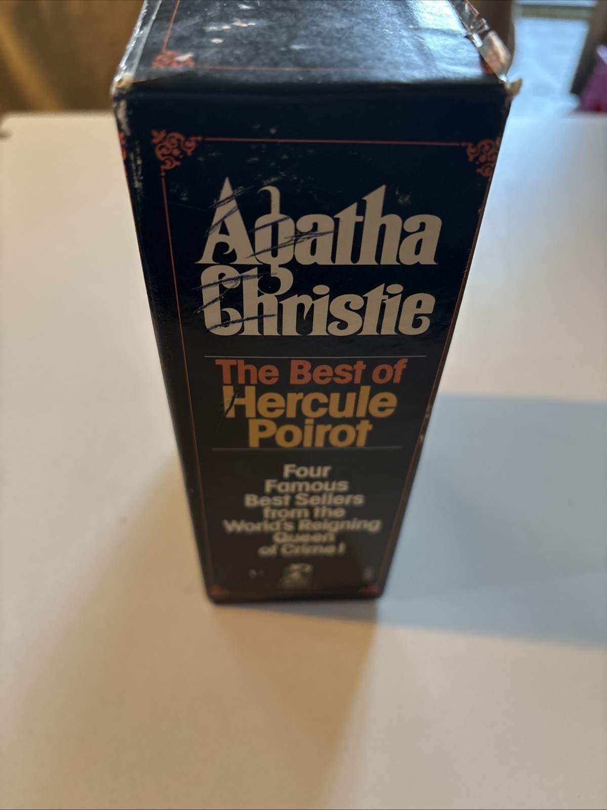 Agatha Christie The Best of Hercule Poirot Boxed Set 4 Paperback Books