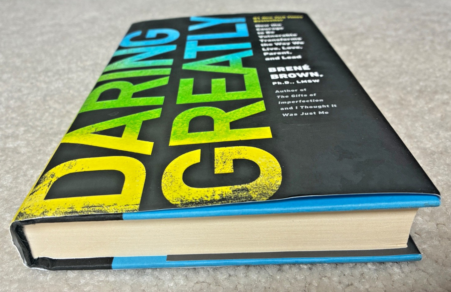 Daring Greatly by Brene Brown Hardcover Book 2012 – Like New