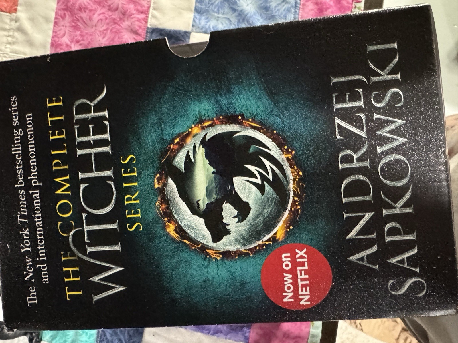The Witcher Complete Series By Andrzej Sapkowski 8 Books Box Set Collection – PB