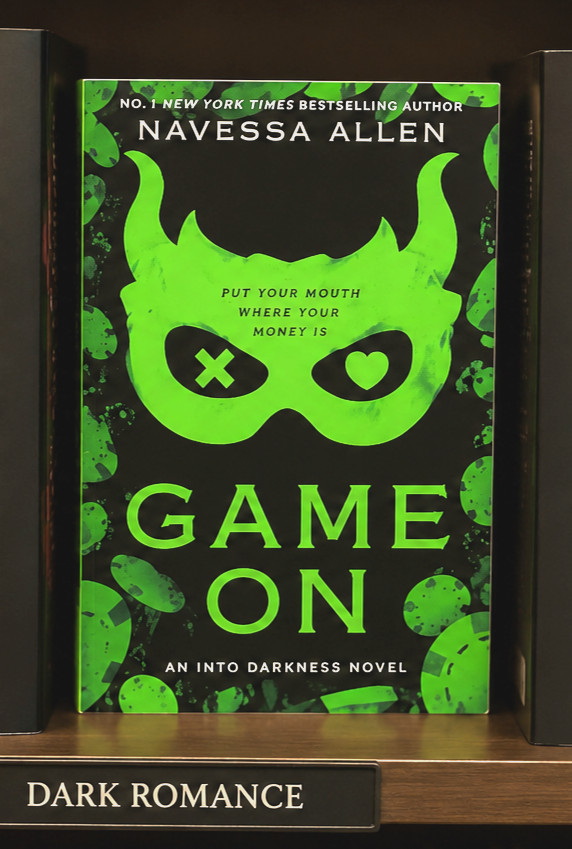 Game On: An Into Darkness Novel Navessa Allen Paperback Fiction Book 2026 NEW