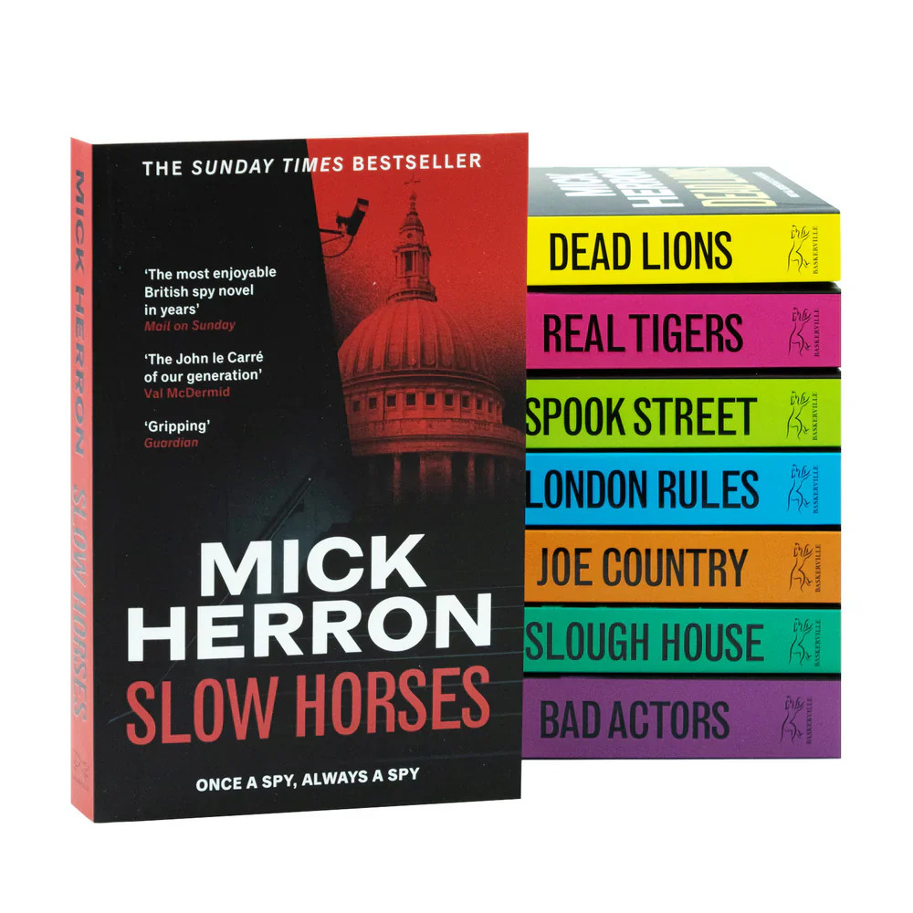 Slough House Thriller Series 8 Books Collection Set By Mick Herron (Slow Horses,