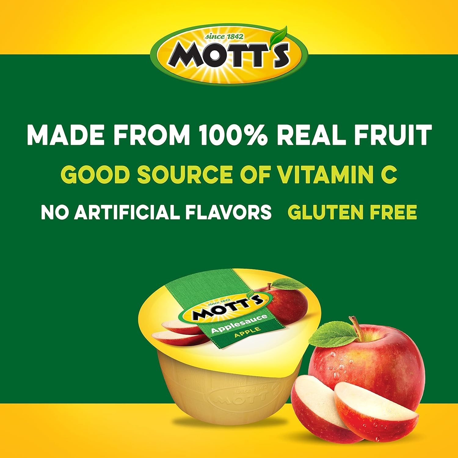 Portable Apple Sauce Cups, 4 oz x 72