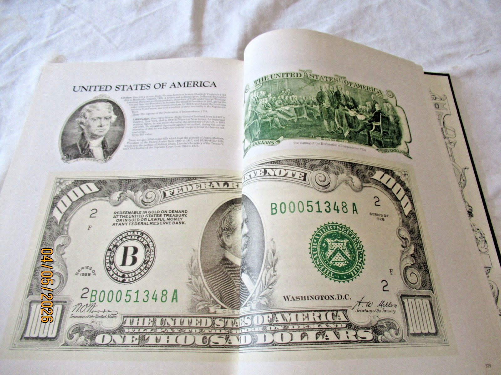 The Art of Paper Currency Martin Monestier Quartet Books London 1983 404 Pages