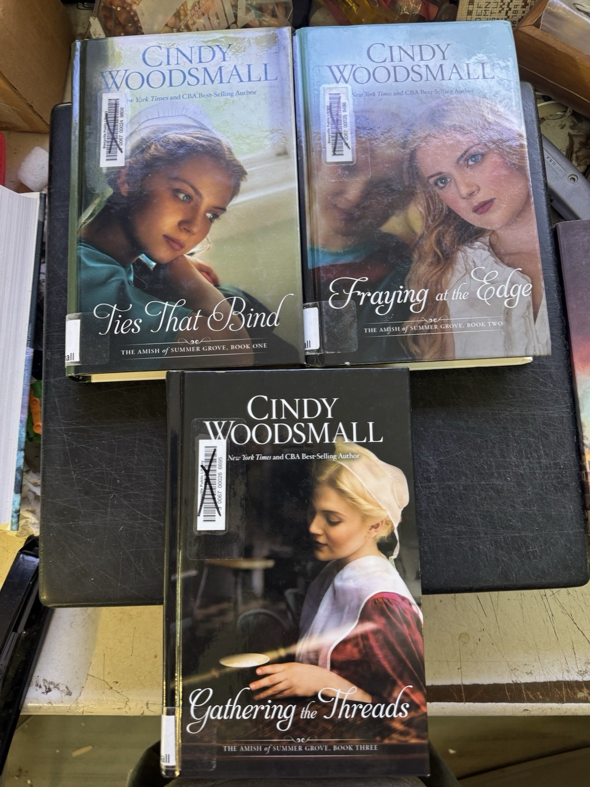 Cindy Woodsmall The Amish Of Summer Grove Complete Book Series 1-3 HC Large Prin