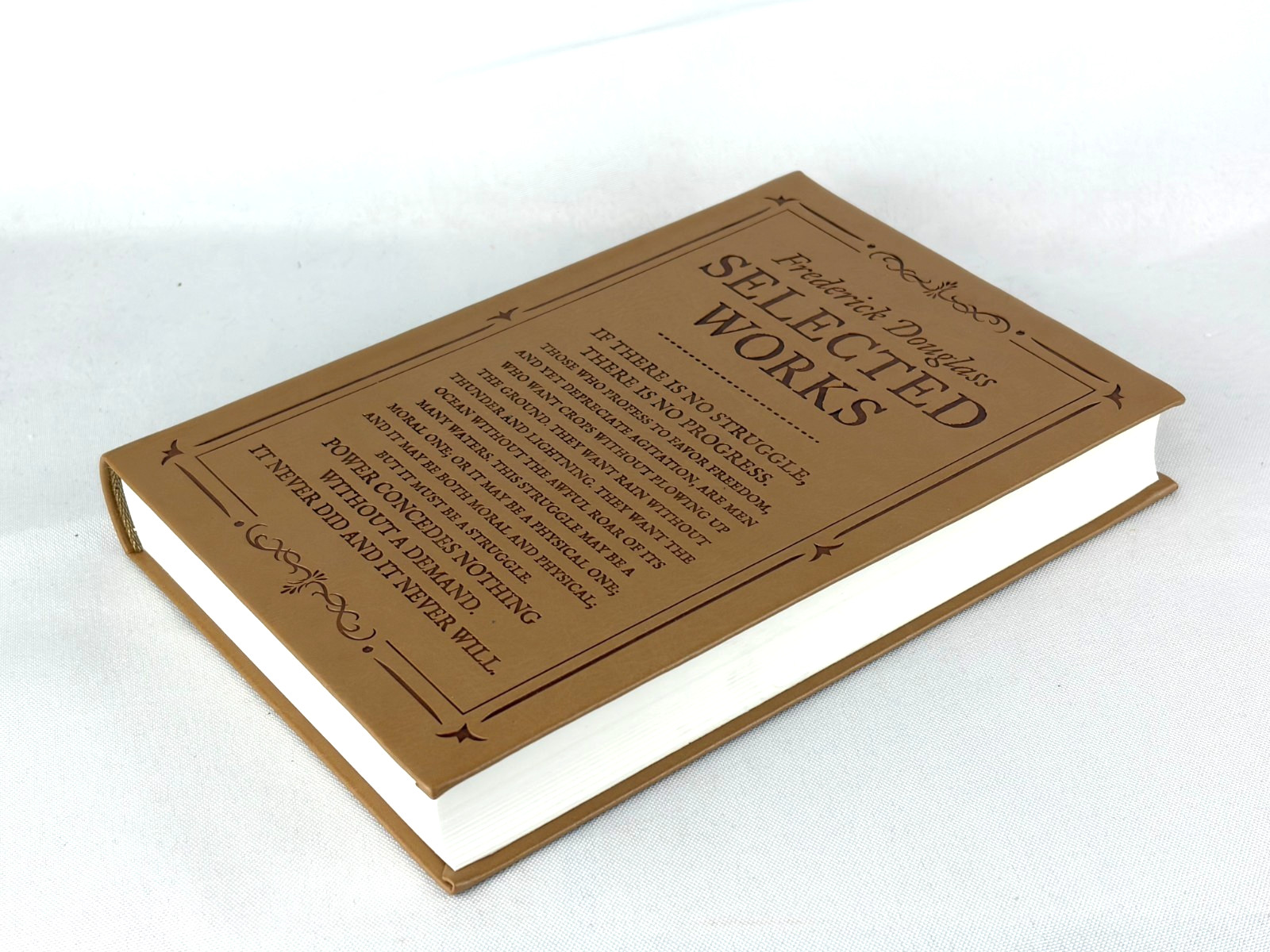 FREDERICK DOUGLASS: SELECTED WORKS by Frederick Douglass Faux Leather Brand NEW