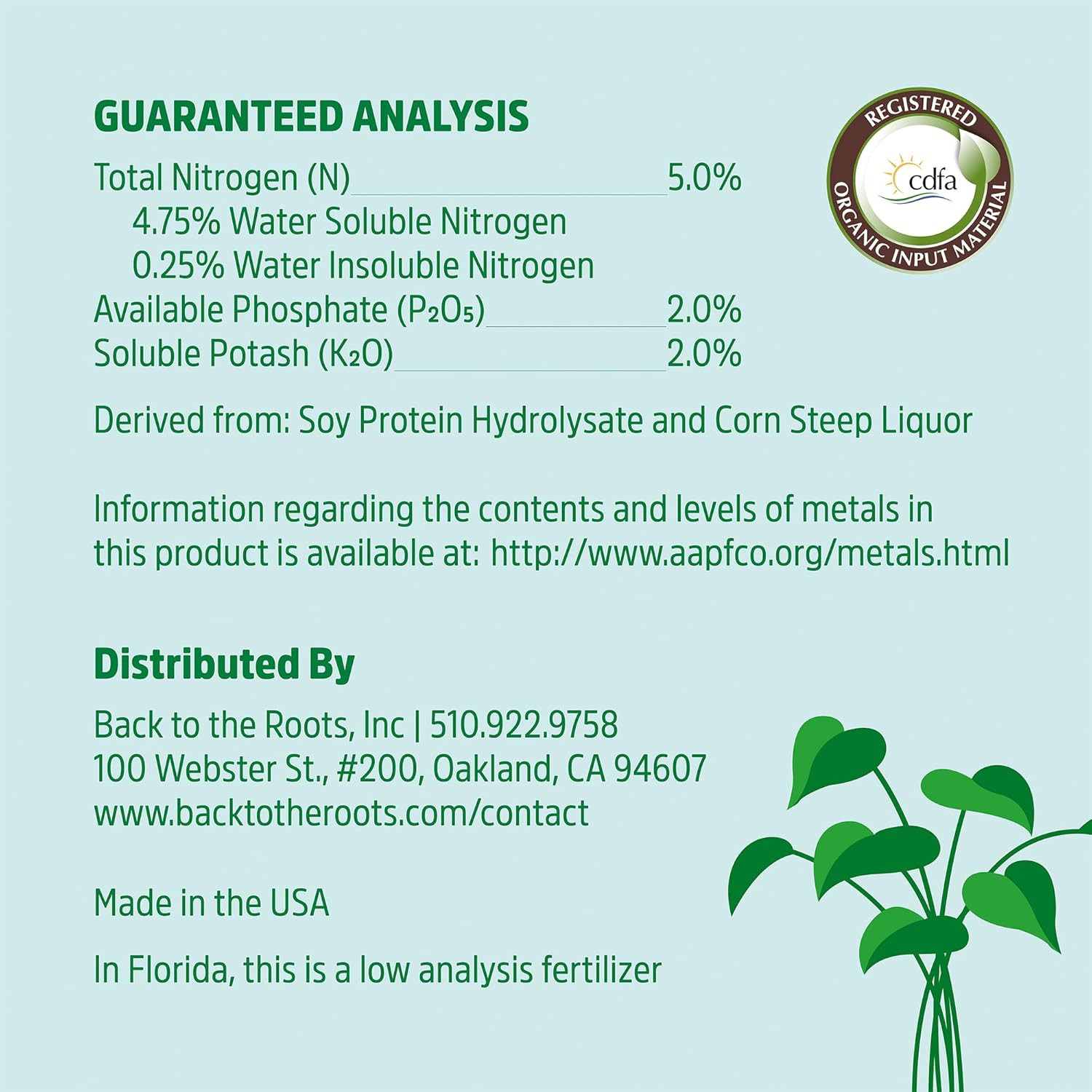 Natural & Organic Indoor Plant Food (16Oz Value Size – 95 Feeds!), Great for Hou