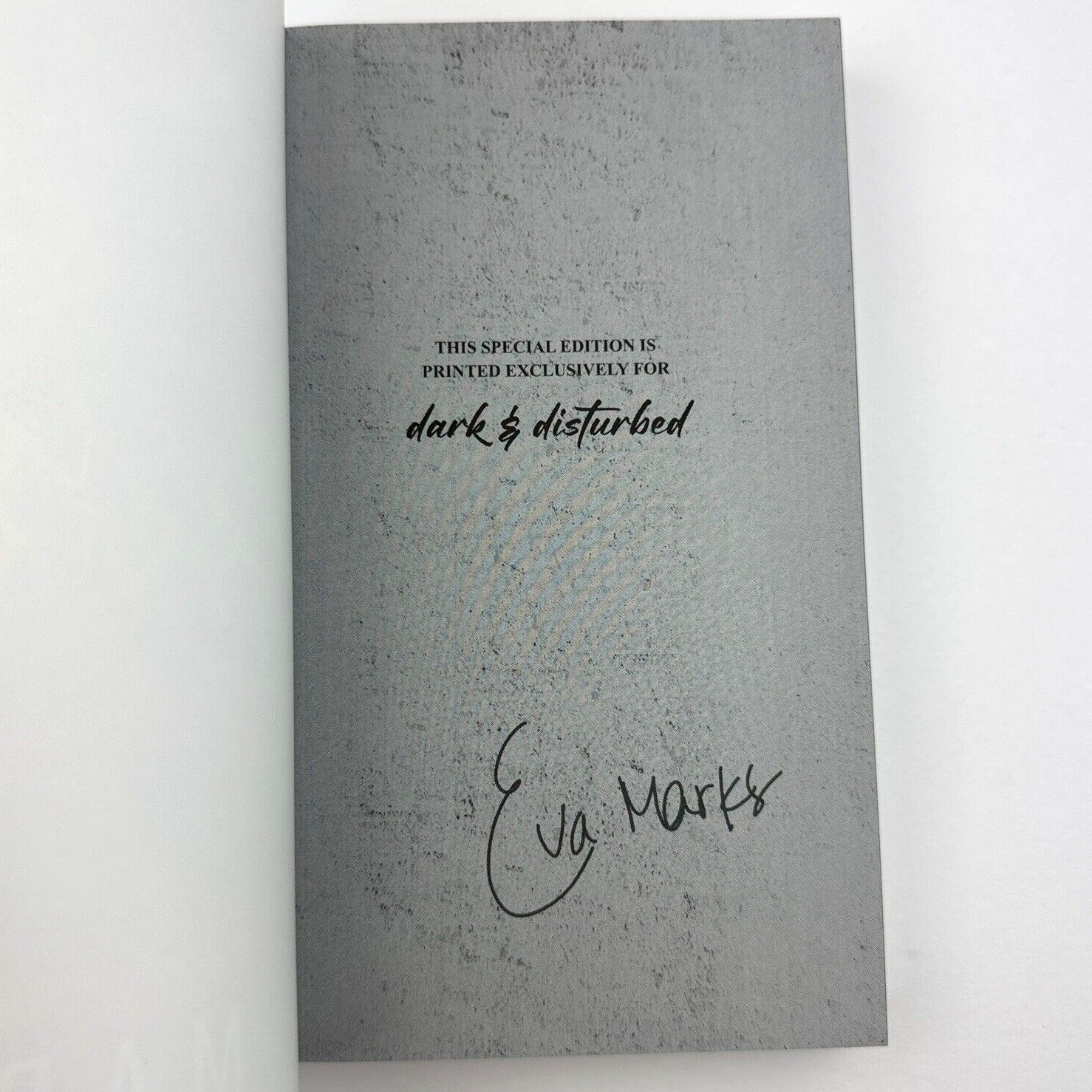 Eva Marks Obsession Dark & Disturbed Special Edition Erotic Horror Romance New