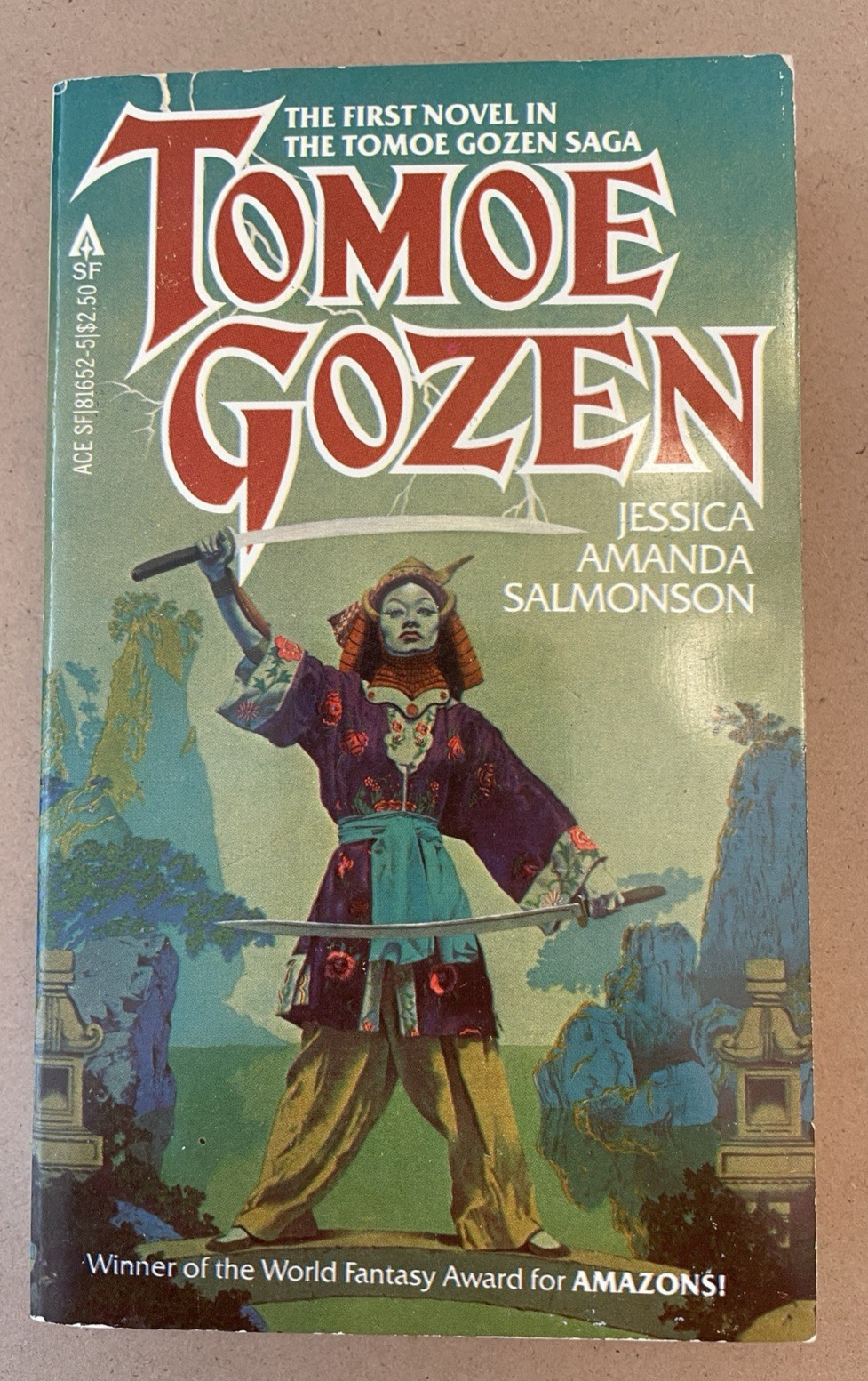 1981 Tomoe Gozen Vintage Science Fiction Paperback Book Novel Ace Books