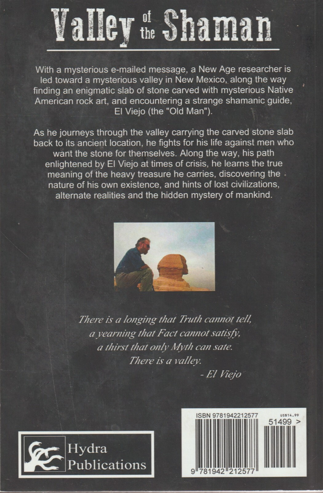 The Valley of the Shaman by Andrews Sr, Arlan SC, 224 pages, El Viejo, like-new