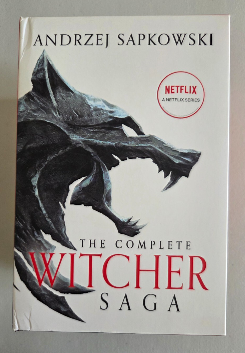 The Complete Witcher Saga Box Set Books 1-5 by Andrzej Sapkowski (2022, PB)