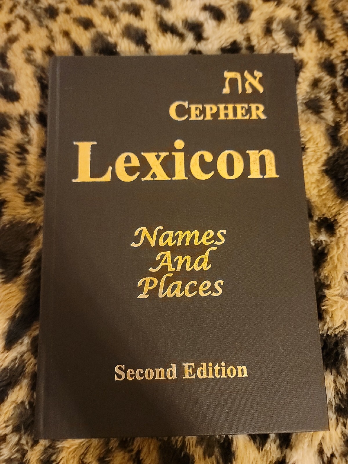 Cepher Lexicon – Names and Places Second Edition Hardcover