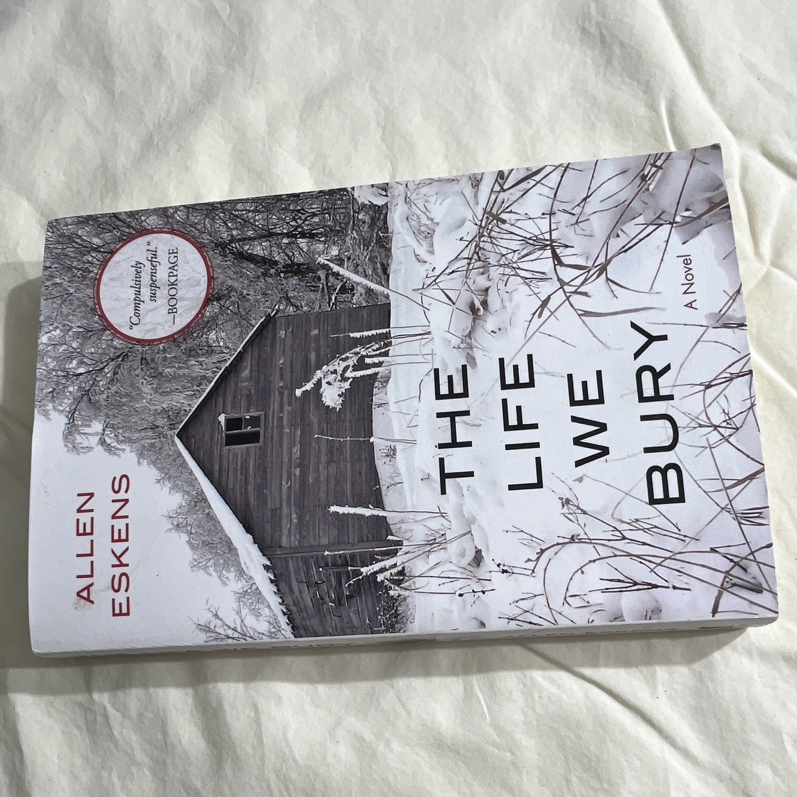 Allen Eskens The Life We Bury Paperback Mystery Crime Seventh Street Books 2014