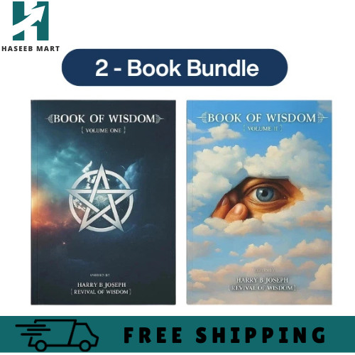 Book of Wisdom Volumes 1 & 2 by Harry B. Joseph -Paperback Bundle-Free Shipping
