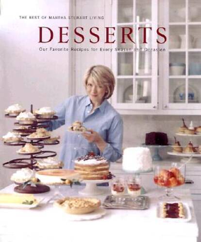 Desserts (Best of Martha Stewart Living) – Paperback – GOOD