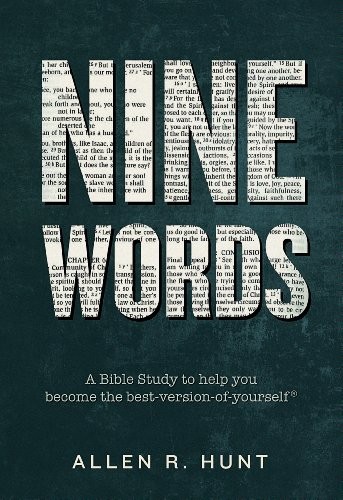 NINE WORDS By Allen R. Hunt **BRAND NEW**