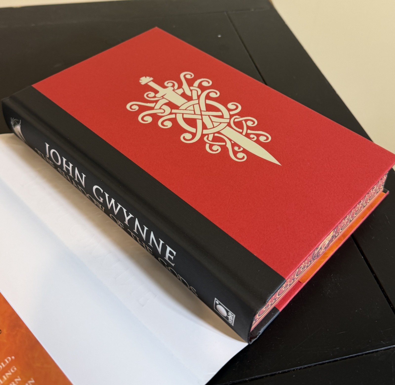 Shadow of the Gods John Gwynne Bloodsworn Book 1 Deluxe Sprayed Edges 1st Ed.