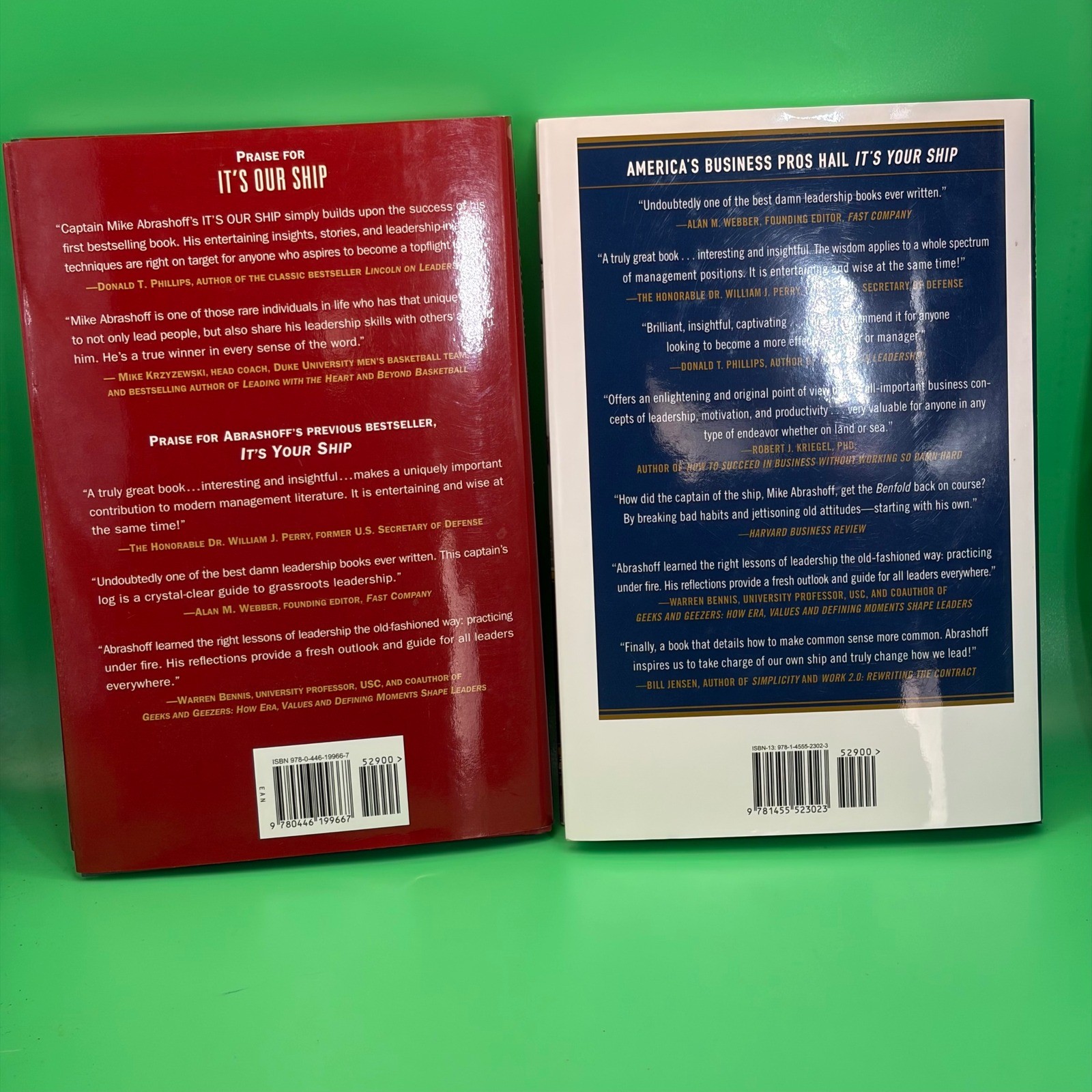 It’s Your/Our Ship Captain D. Michael Abrashoff Leadership Management Books EUC