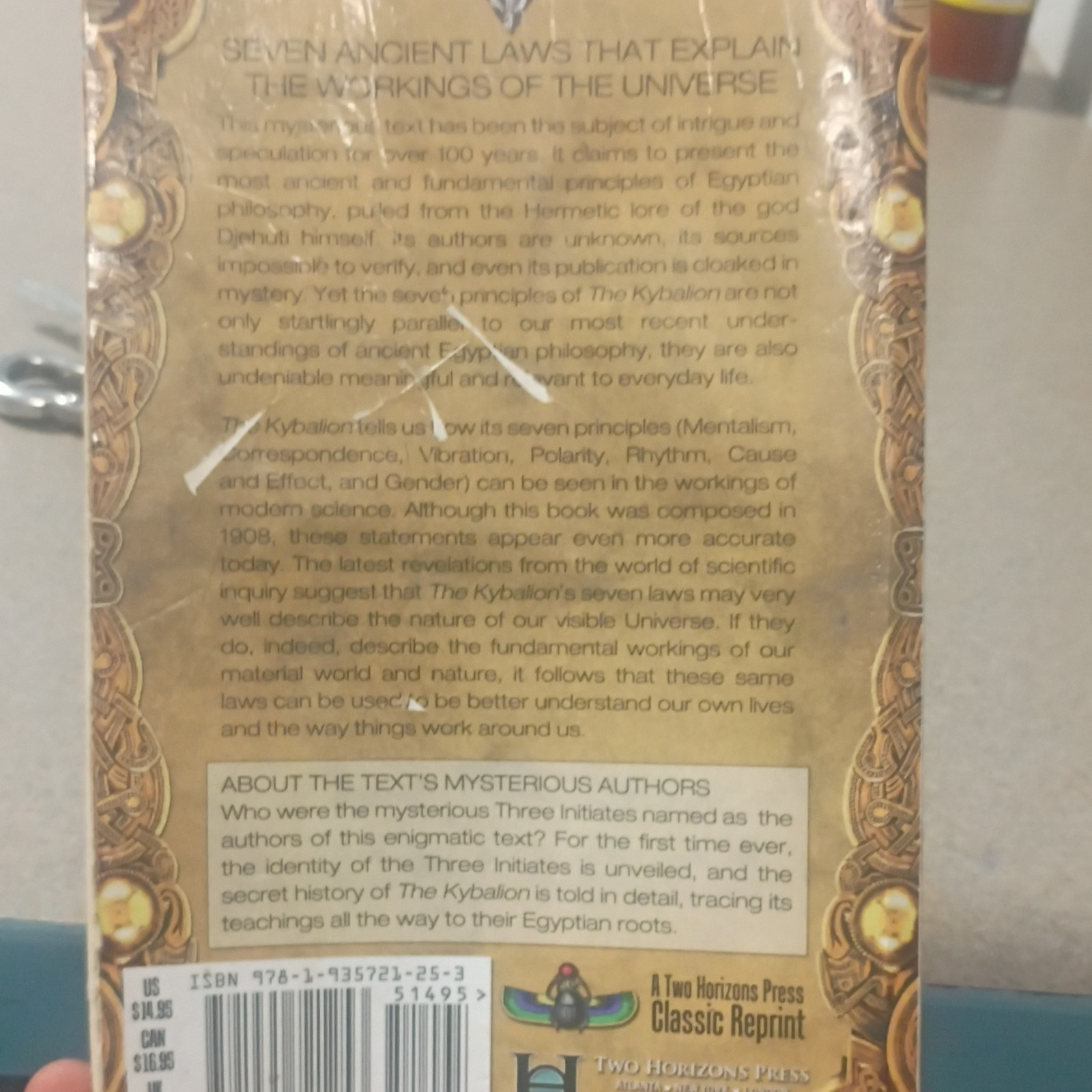 The Kybalion by The Three Initiates, Paperback, Two Horizons Press, Classic Rep…