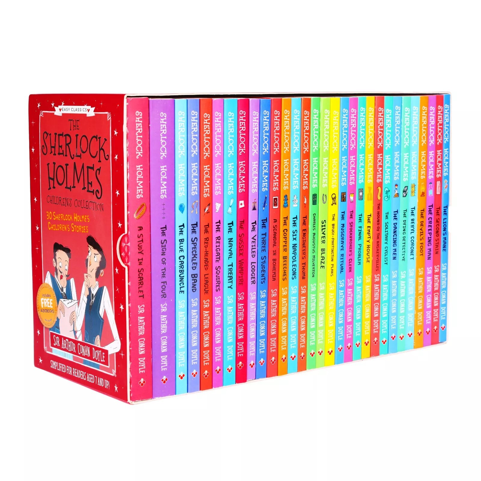 The Sherlock Holmes Children’s 30 Books Collection Box Set – Ages 7-9 -Paperback