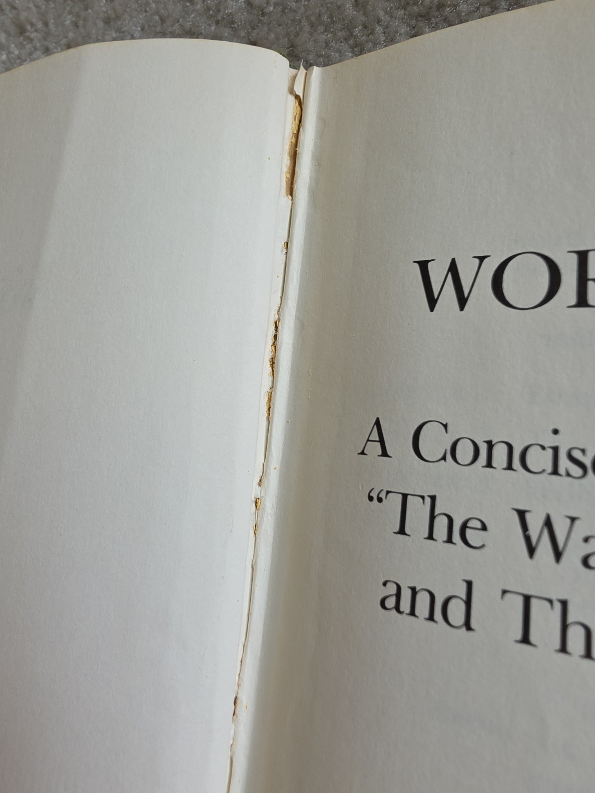 World War I: A Concise Military History. Maurice Matloff. 1979 First Edition.