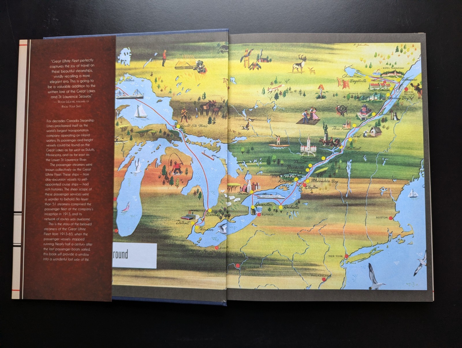 Great White Fleet Canada Steamship Lines John Henry Signed History HC
